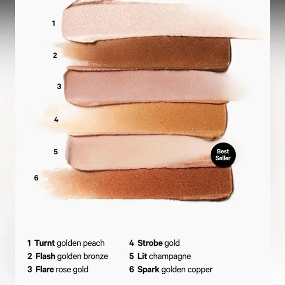 🌷$15 Milk Makeup Flare (Rose Gold) Highlighter New FullSz - Picture 5 of 8